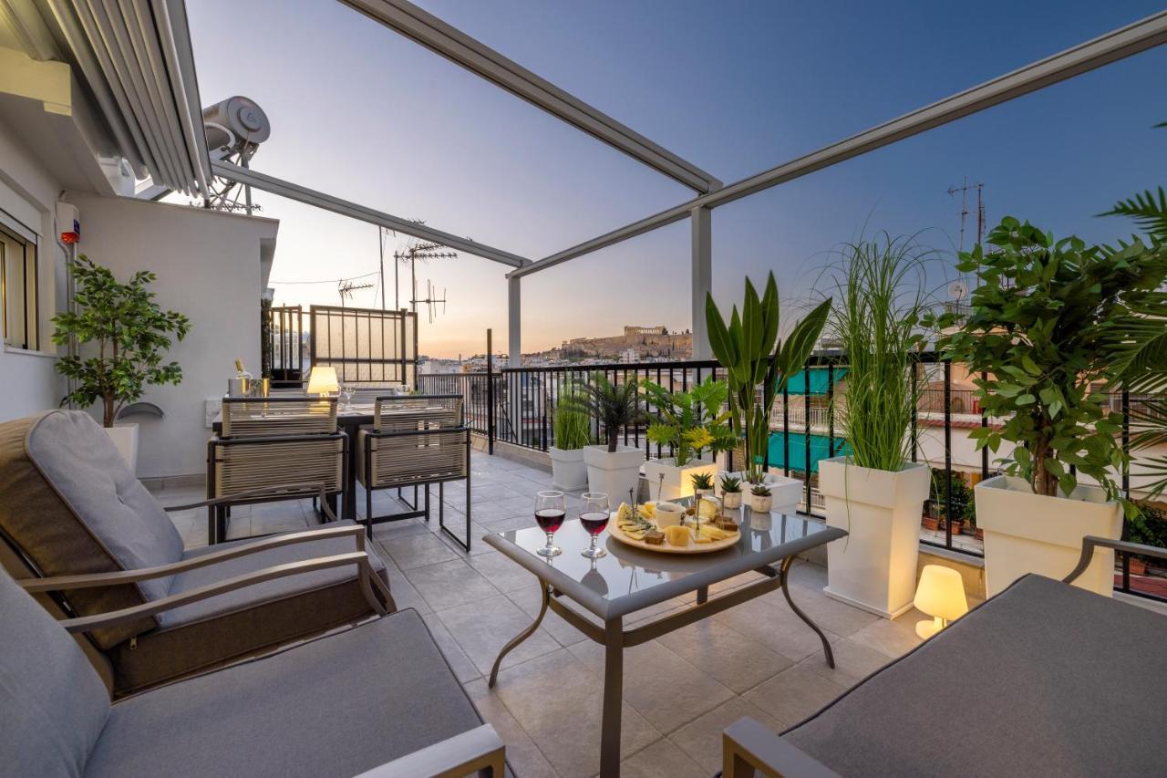 Apartamento Acropolis Views Studio Atenas Exterior foto
